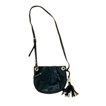 Vince Camuto Black Leather Crossbody Bag Purse - £17.92 GBP