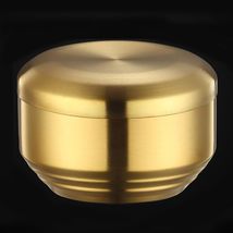 Thick Anti-scald Rice Bowl with Lid Double-deck 304 Stainless Steel Food... - £11.05 GBP+