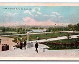 View in Forest Park St Louis Missouri MO WB Postcard N24 - $4.49
