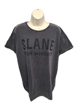 Slane Irish Whiskey Womens Large Gray TShirt - £11.86 GBP