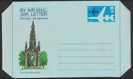 GREAT BRITAIN Air Mail Letter / Aerogramme - 8 1/2P, Unused &quot;B&quot; X3 - $2.96