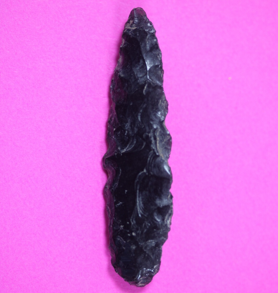 Authentic Pre Columbian Artifact Aztec Arrowhead Battle of Mexico City C... - $29.99