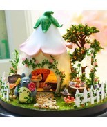 Assemble DIY Doll House Toy Wooden Miniature Doll Houses Miniature Dollhouse toy - £30.04 GBP