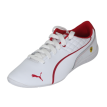 Puma Drift Cat 6 L NM SF Boys Casual Shoes 358775 02 White Leather Sneakers SZ 6 - £31.60 GBP