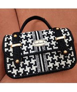 Trendy Mini women&#39;s bag with shoulder strap, 100% handmade bag, Hand Cro... - $89.00