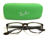 Ray-Ban Kids Eyeglasses Frames RB1592 3805 Brown Tortoise Clear Square 4... - $83.93