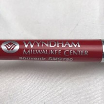 Wyndham Milwaukee Center Wisconsin Advertising Pen Pencil Vintage - £9.43 GBP