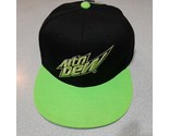 Pugs Mountain Dew Snapback Hat Cap Flat Bill Puff Embroidered Logo Multi... - $19.79