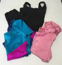 Girls gymnastics leotard lot medium - large size - $19.75