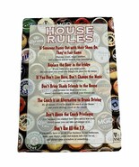 House Rules Beer Bottle Cap Metal Sign 8x10 - $9.60