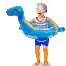 Lifelike Raptor Inflatable Dinosaur Pool Floats Kids, Swimming Pool Ring... - £20.77 GBP