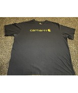 Carhartt T-Shirt - Mens 4XL - Charcoal Gray Origina  Fit -  Graphic Logo... - £9.84 GBP