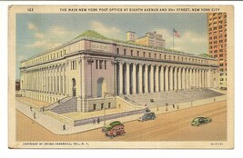 Vintage NEW York City Post Office Postcard New York City Post Office - $5.35 CAD