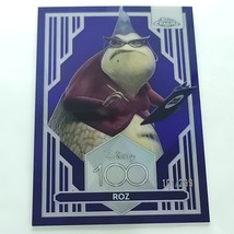 2023 Topps Chrome Disney 100 Roz Monsters Inc Limited Purple Refractor 1... - $1,114.81 MXN