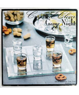 Tic Tac Toe Drinking Crystal Clear Game Night Glass Board Shot Glasses G... - €5,15 EUR