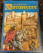 Carcassonne Board Game Strategy w/River Expansion Rio Grande Games Compl... - $24.95