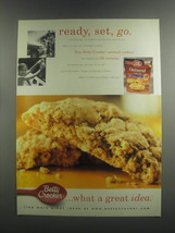 2000 Betty Crocker Oatmeal Cookie Mix Ad - Ready, set, go - £14.53 GBP