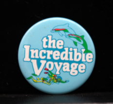 Vtg 1995 GSA Girl Scouts Pinback Pin Back Cookies Incredible Voyage Award - €10,27 EUR