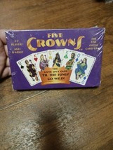 Five Crowns The Five Suited Rummy Style Card Game FIVE CROWNS Card Game  - £8.94 GBP