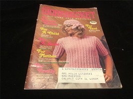 Workbasket Magazine June 1977 Knit Sweater &amp; Cap, Crochet a Colorful Child Vest - £5.98 GBP