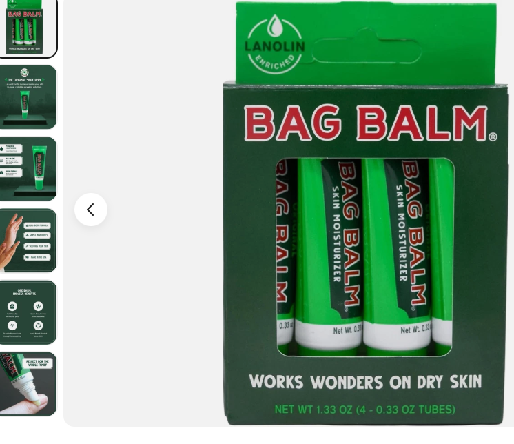 2 pk Bag Balm On the Go Vermont Original Skin moisturizer - 4 tubes in e... - $26.70