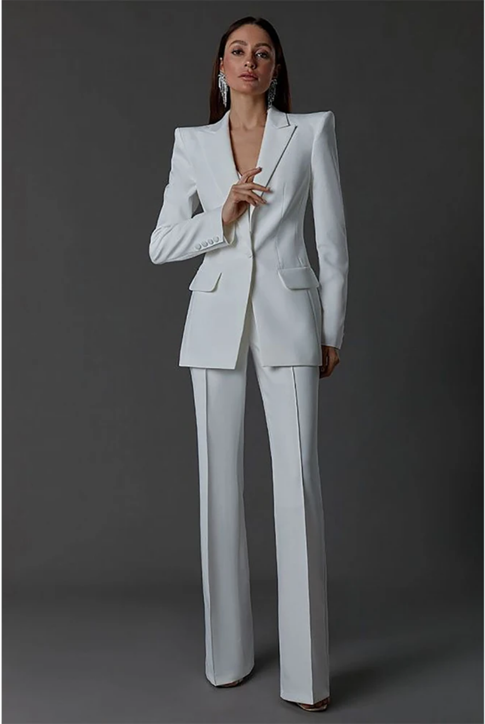 Elegant Two Piece Set Women's Tops Women's Pants Suits