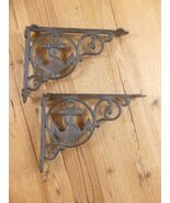 2 CAST IRON BOAT ANCHOR BRACKETS CORBELS BRACES WALL SHELF **ROUGH PATCH... - $460.99 MXN