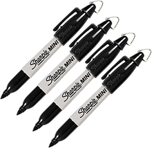 Mini Permanent Markers, Fine Point, 4-Count (4 Markers, Black) - $14.77