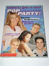 Britney Spears Justin Timberlake Softbound Book 2000 Pop Party - $9.99