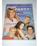 Britney Spears Justin Timberlake Softbound Book 2000 Pop Party - $13.56 CAD