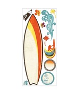 BNIP RoomMates Surfs Up Dry Erase Peel and Stick Giant Wall Decals - RMK... - £14.38 GBP