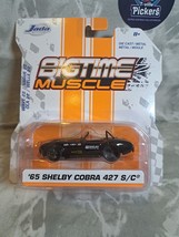 Jada Big Time Muscle &#39;65 Shelby Cobra 427 S/C 083021DMT3 - £8.39 GBP