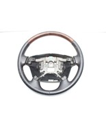 09-11 HYUNDAI GENESIS STEERING WHEEL BLACK W/ WOOD TRIM E5947 - $199.95