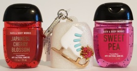 Bath and Body Works pocketbac holder - Ice Skate + 2 hand sanitizer - New - $17.99