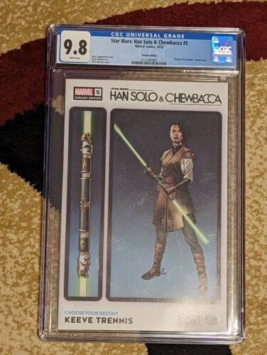 Primary image for Star Wars Han Solo & Chewbacca #5 Chris Sprouse Choose Your Destiny Var CGC 9.8