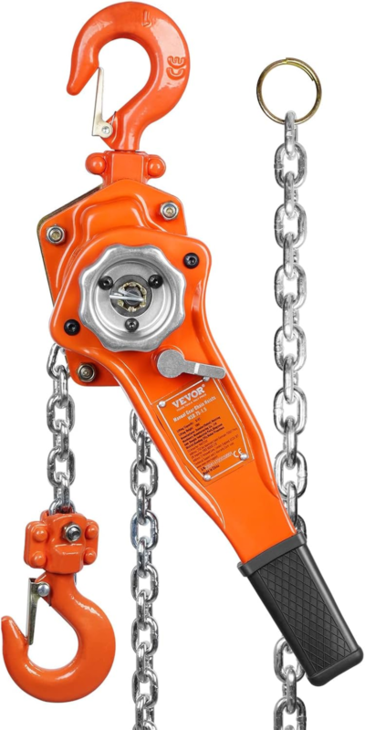 1650 Lbs Capacity 10 FT Come Along, G80 Galvanized Carbon Steel with Wes... - $113.24