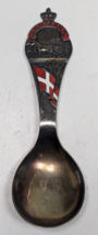 Vintage Axel Prip Denmark/Danmark 5” Enamel Souvenir Spoon - $21.77