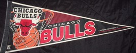 Vintage Official NBA Chicago Bulls Felt Pennant Wincraft Sports - £5.53 GBP