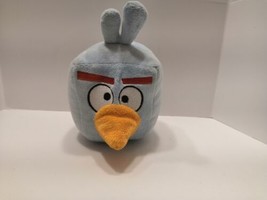 Angry Birds Space Plush Ice Cube Blue Square Toy Stuffed Animal 5&quot; Rovio  - £10.05 GBP