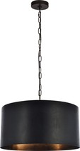 Pendant Light MIRO Transitional Vintage Black Wire Metal Medium E26 40W - £286.12 GBP