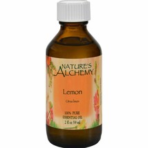 Nature&#39;s Alchemy Essential Oil Lemon, 2 fl oz - £14.59 GBP