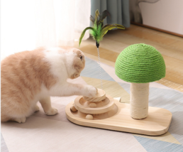 Pet Cat Tree Toys Cat Scratch Post Pet Furniture Scratching Post Cats Cl... - £22.80 GBP