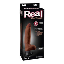 Real Feel Deluxe No. 5 8&quot; Brown - $60.95