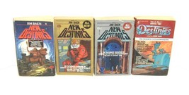 Lot of 4 Vintage Destinies Science Fiction by Jim Baen 1980&#39;s - £11.83 GBP