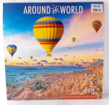 DAYSPRING Around World 2024 Wall Calendar Includes 4-Month 2025 - £3.97 GBP