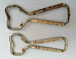 Vintage Drink Pepsi Cola &amp; &quot;Fresh Up&quot; with Seven Up Metal Openers Set Of 2 - £15.13 GBP
