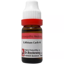 Dr Reckeweg Germany Lithium Carbonicum , 11ml - £6.92 GBP+