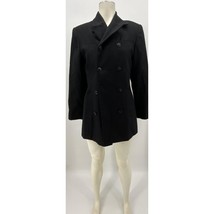 Amanda Smith Wool Pea coat, Size 6/Black - $35.00