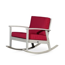 DTY Outdoor Living Longs Peak Deep Seat Eucalyptus Rocker - Natural Oil ... - $203.89+