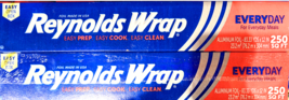 Reynolds Wrap Everyday Foil Aluminum Easy Open Tab 2-250 Sq Ft  500Sq. F... - $678.05 MXN